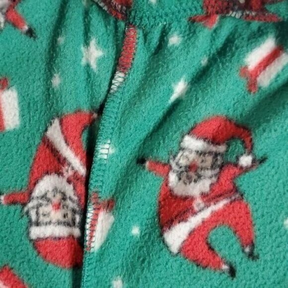 Jammies for your Family Holiday Christmas Santa Pajama Sz. M Top and Bottom - Picture 3 of 12